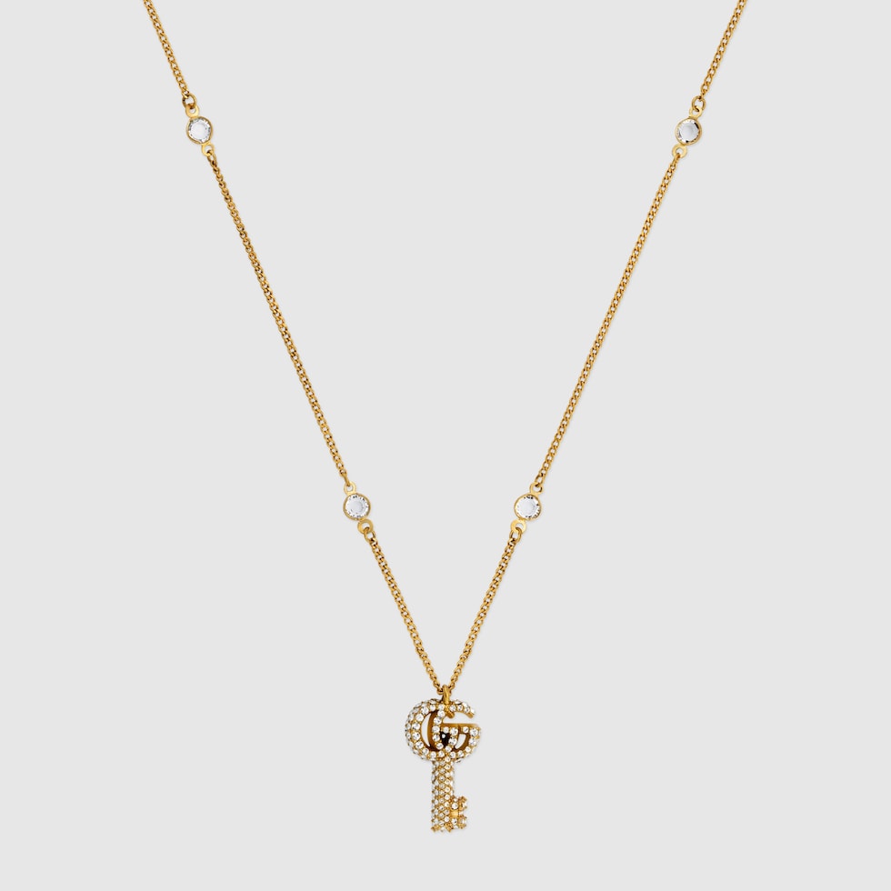 Gucci double g necklace sale