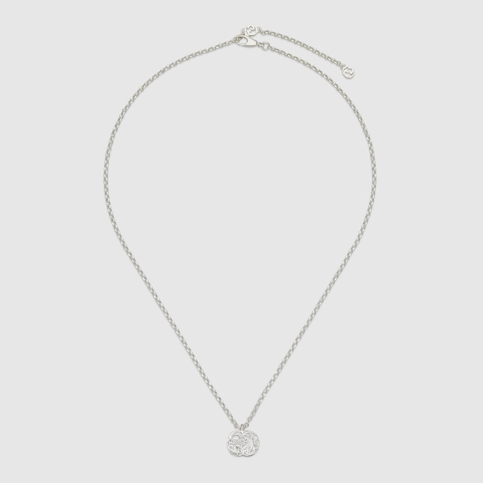 き*ご様 GUCCI ネックレス GG Marmont pendant necklace in 925 sterling silver | GUCCI® US
