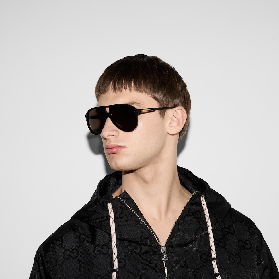 Gafas de sol gucci aviador clearance