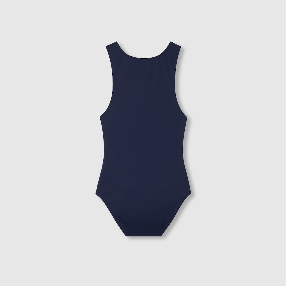 Blue gucci swimsuit online