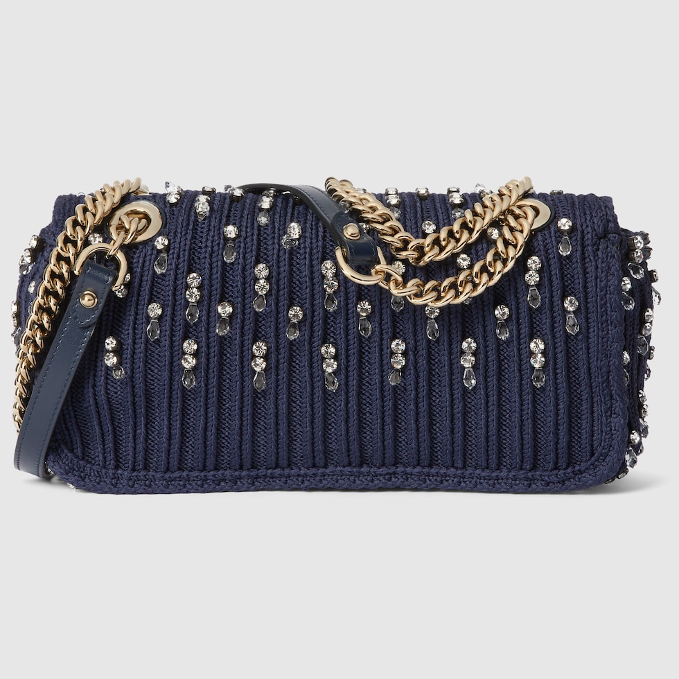 【送料&関税込】Gucci gg Marmont Small Shoulder Bag GG Marmont small shoulder bag in black leather | GUCCI® US
