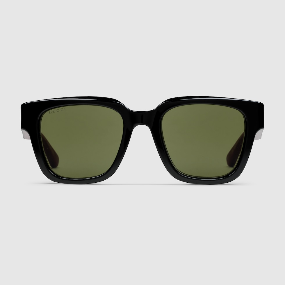 GUCCI グッチ GG1670SK-002 サングラス ユニセックス sgc494 Low nose bridge fit sunglasses in black | GUCCI® SG
