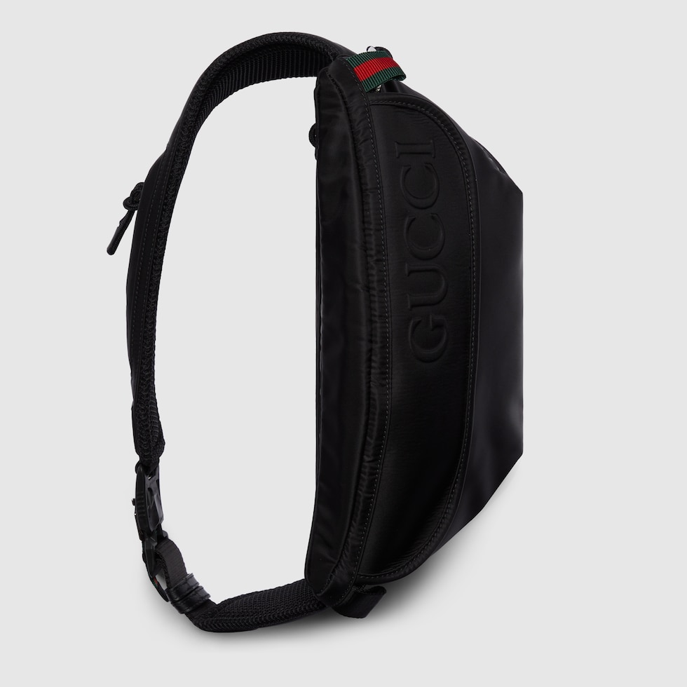 Gucci logo waist bag best sale