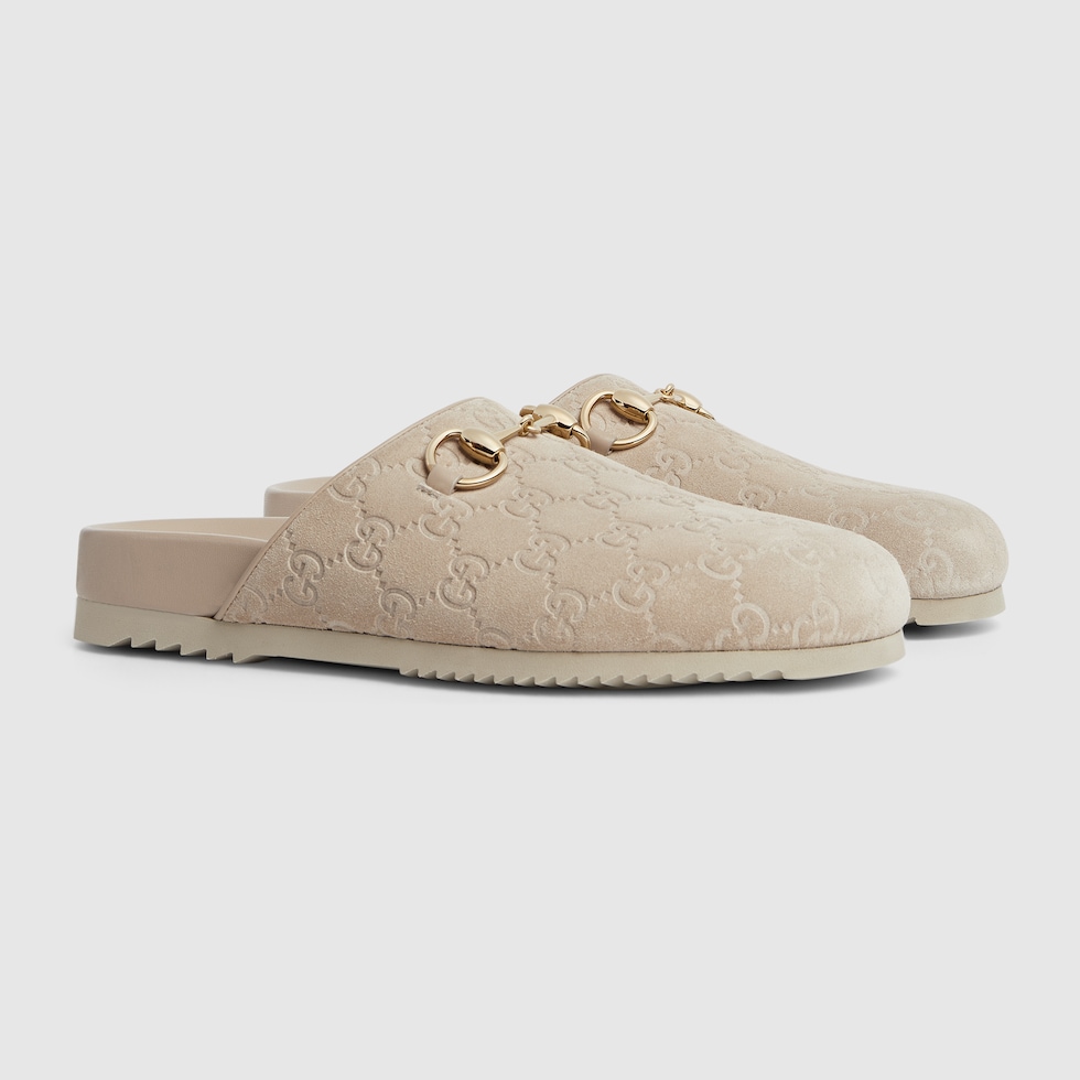 Gucci slippers bont hot sale