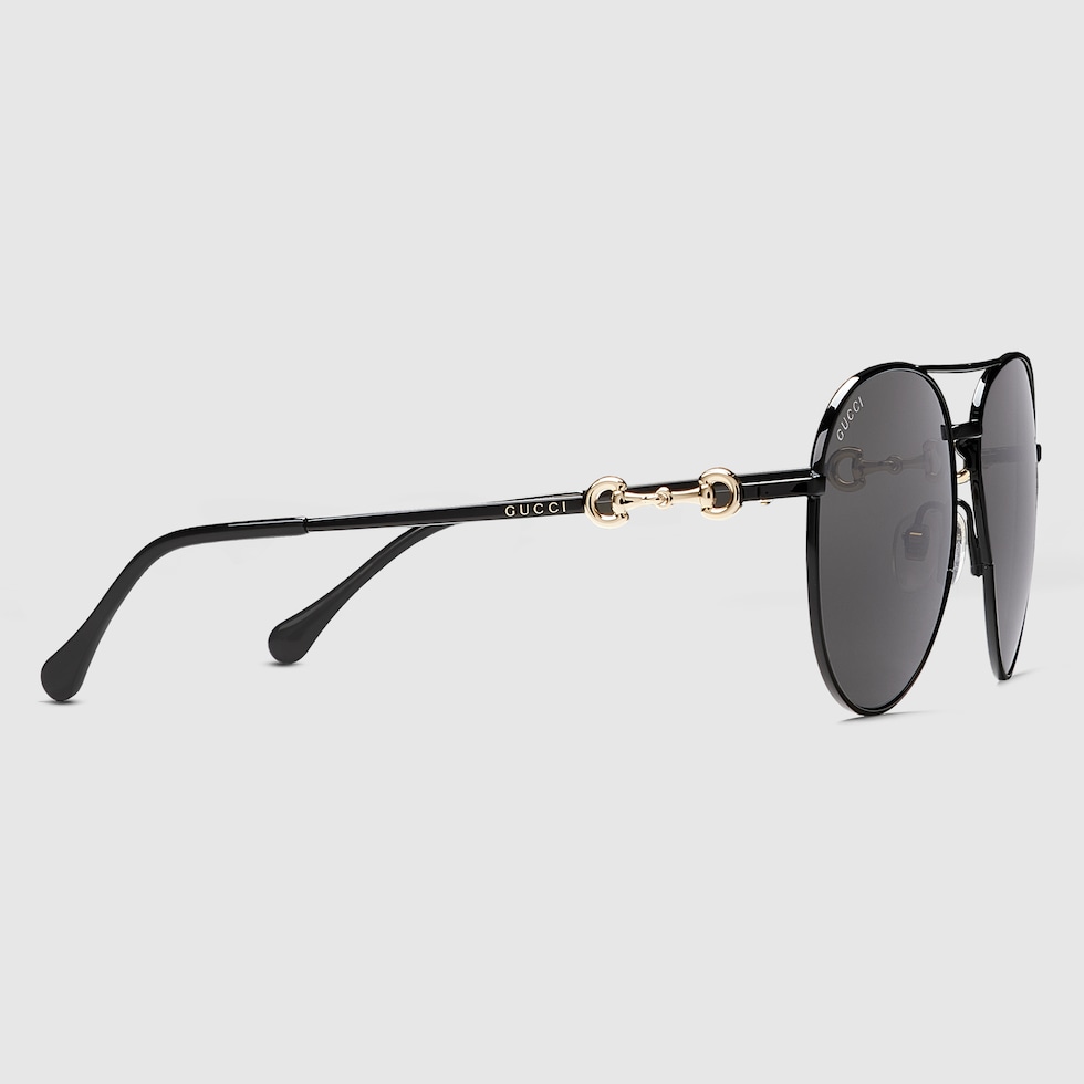 Gucci havana aviator sunglasses shop