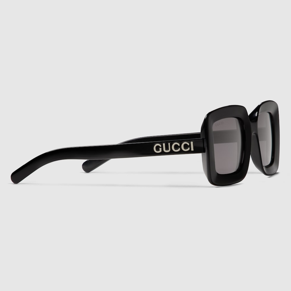 Lunettes de soleil carrees en noir GUCCI FR