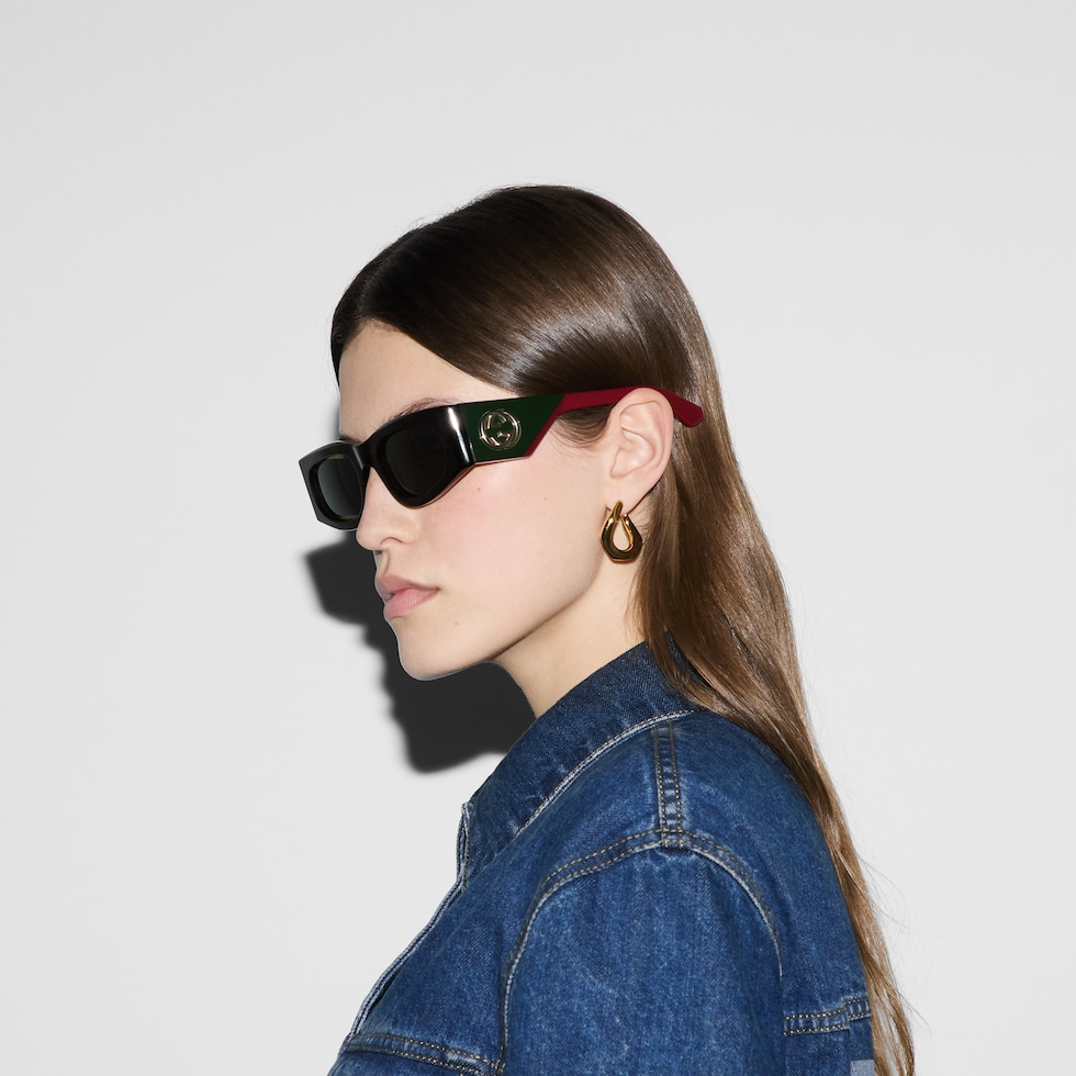 GUCCI sunglasses vintage シェリーライン トリコロール