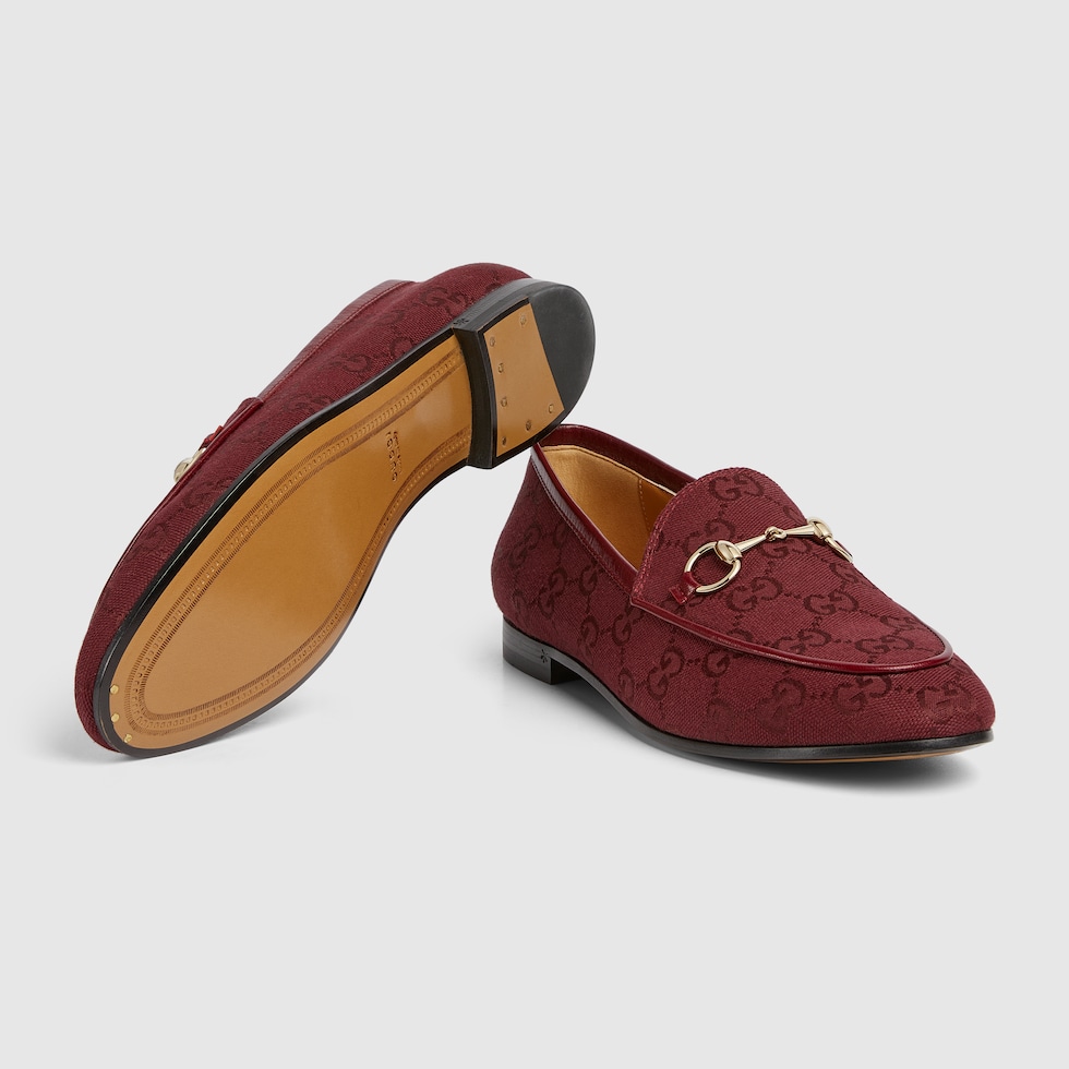 Gucci jordaan loafer red clearance