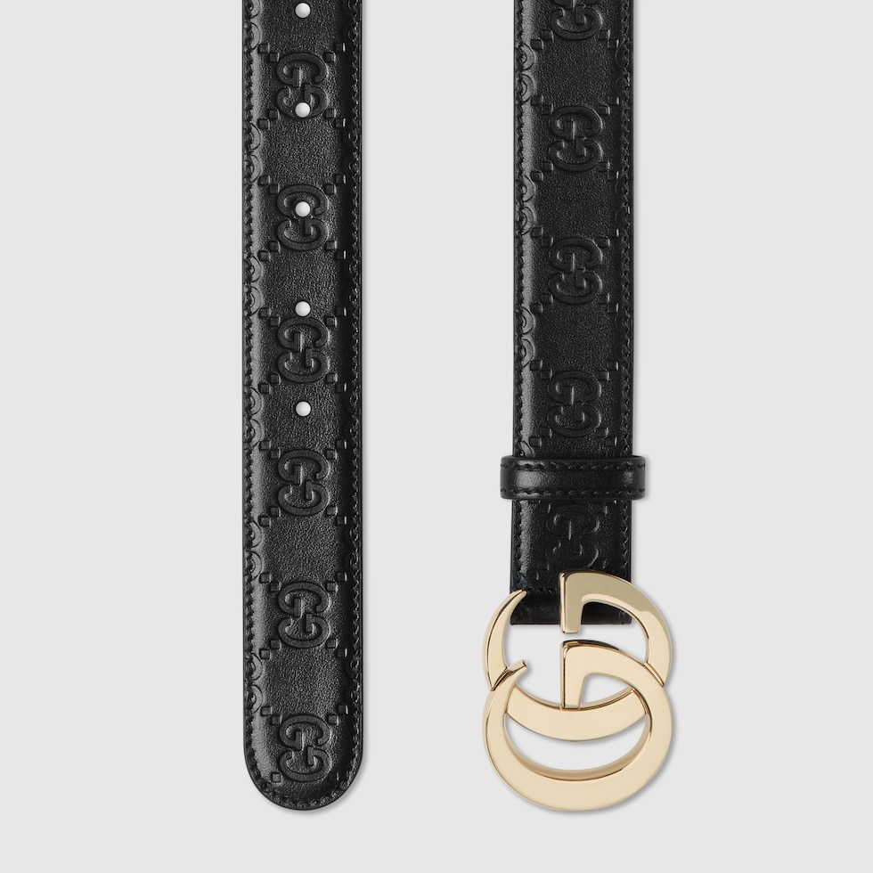 憧れの GG black in belt Milano GG leather US GUCCI® | 小物