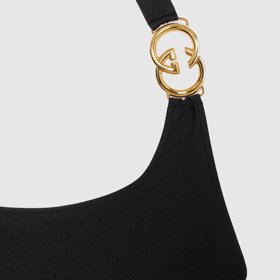 【GUCCI】超特価セール★SPARKLING LOGO スイムスーツ 関税送料込】GUCCI Sparkling Fake Logo Swimsuit 水着 (GUCCI