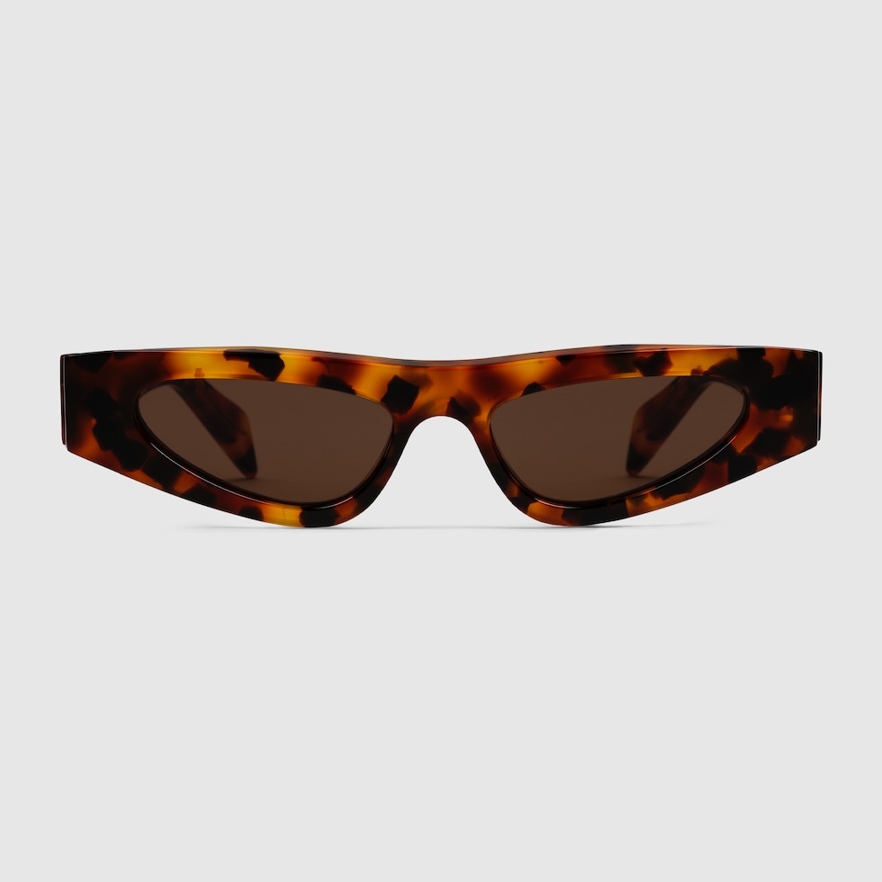 サングラス GUCCI Cat-eye sunglasses Havana Gucci Havana cat-eye sunglasses – Eyewear Club