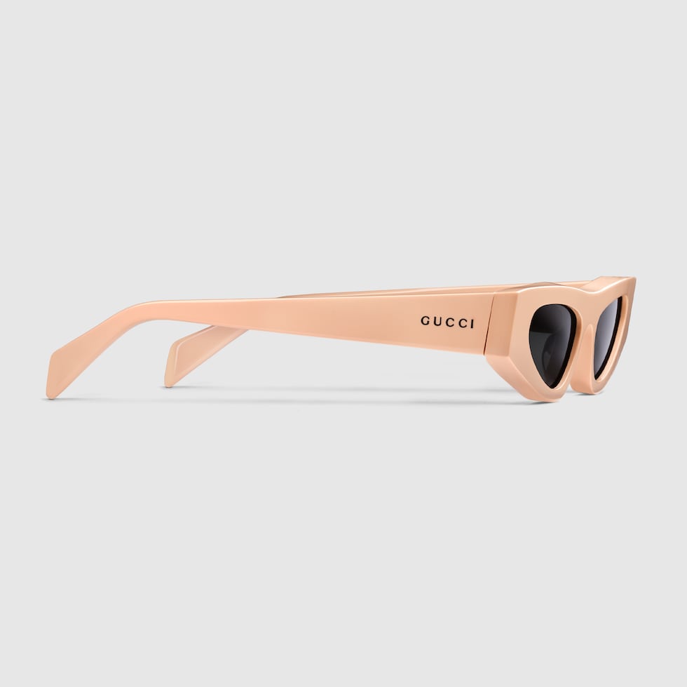 Gucci glasses pink glitter online