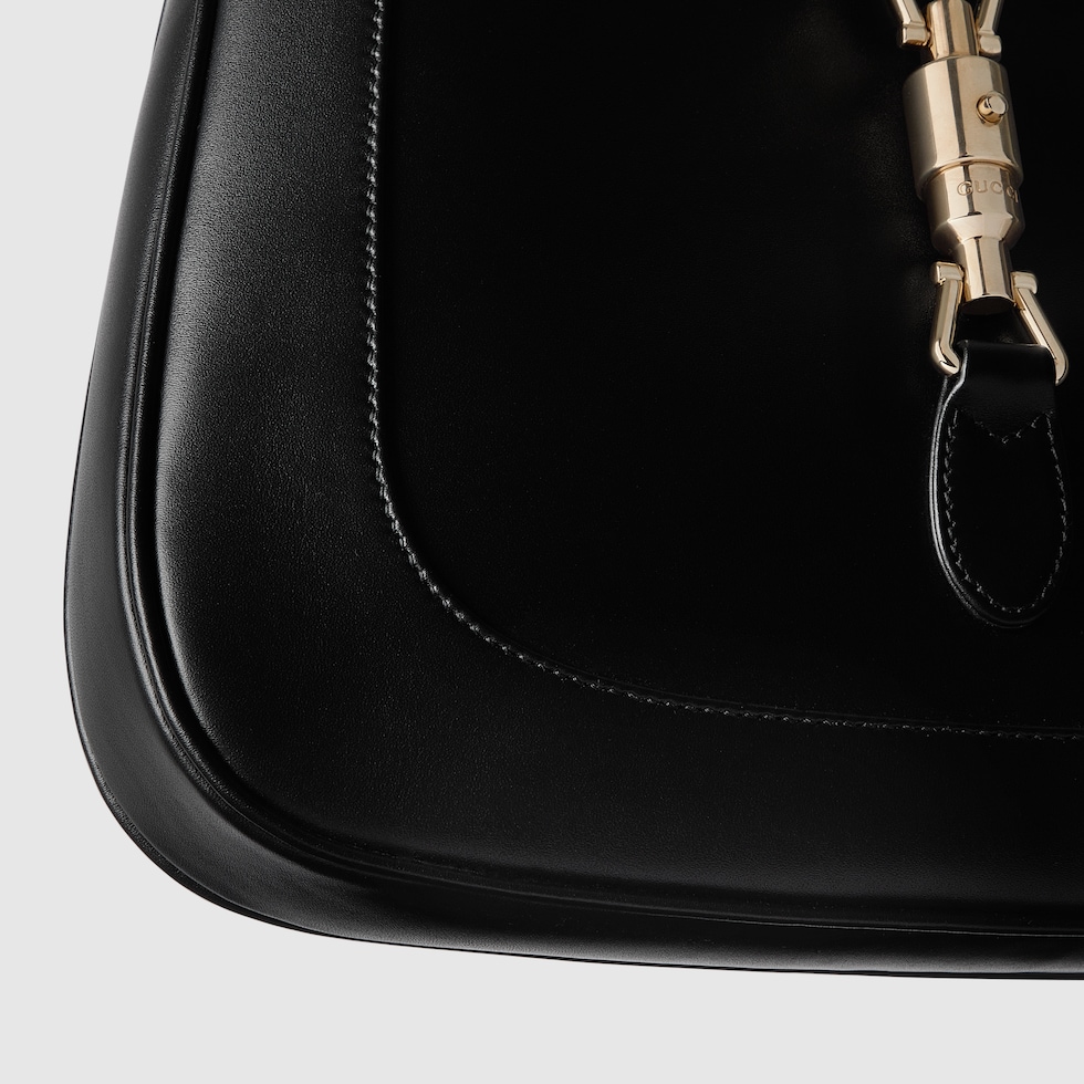 Gucci Jackie 1961 medium bag in black leather | GUCCI® US Gucci Jackie 1961 medium bag in black leather | GUCCI® US