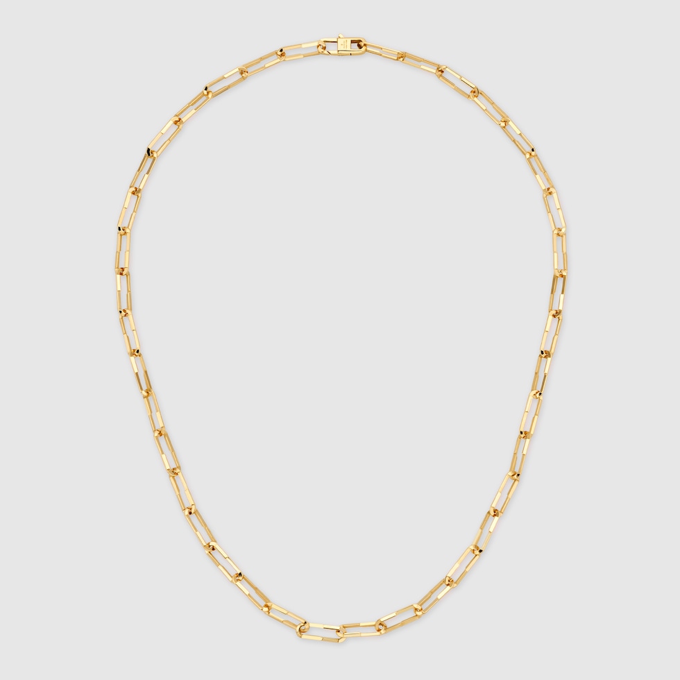 【関税込み】グッチ リンク トゥ ラブ 18Kゴールドネックレス グッチ ゴールドジュエリー〔Link to Love〕ネックレス | GUCCI公式