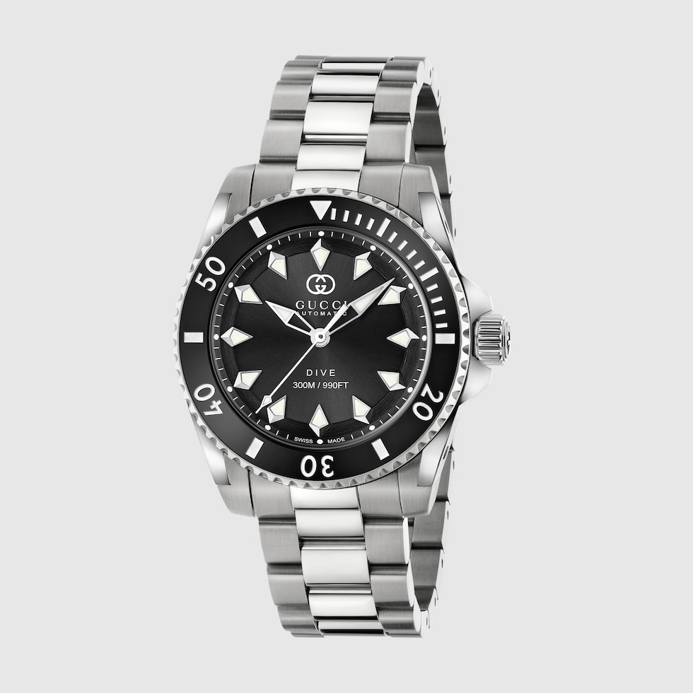 Gucci Dive watch, 40mm in steel | GUCCI® US