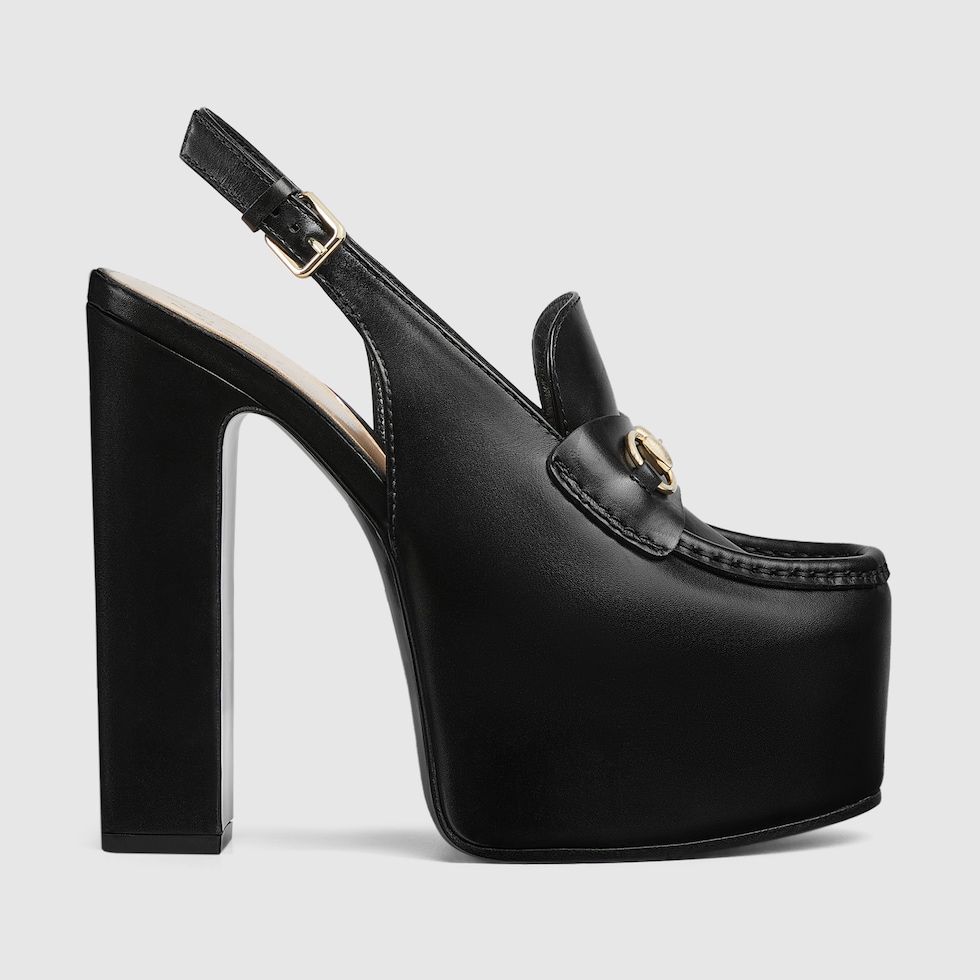 Gucci loafer pumps deals