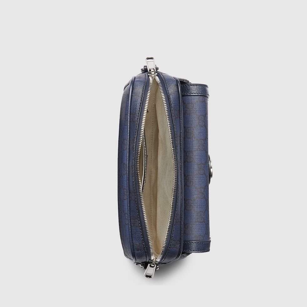 ♪送料無料☆GUCCI×THENORTHFACE☆巾着袋☆ブルー③希少非売品