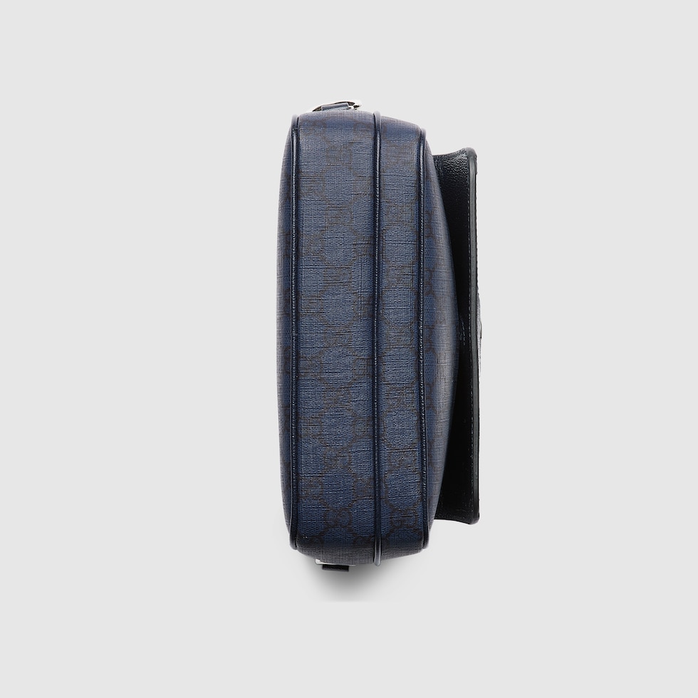 Ophidia small crossbody bag in blue and dark blue Tender