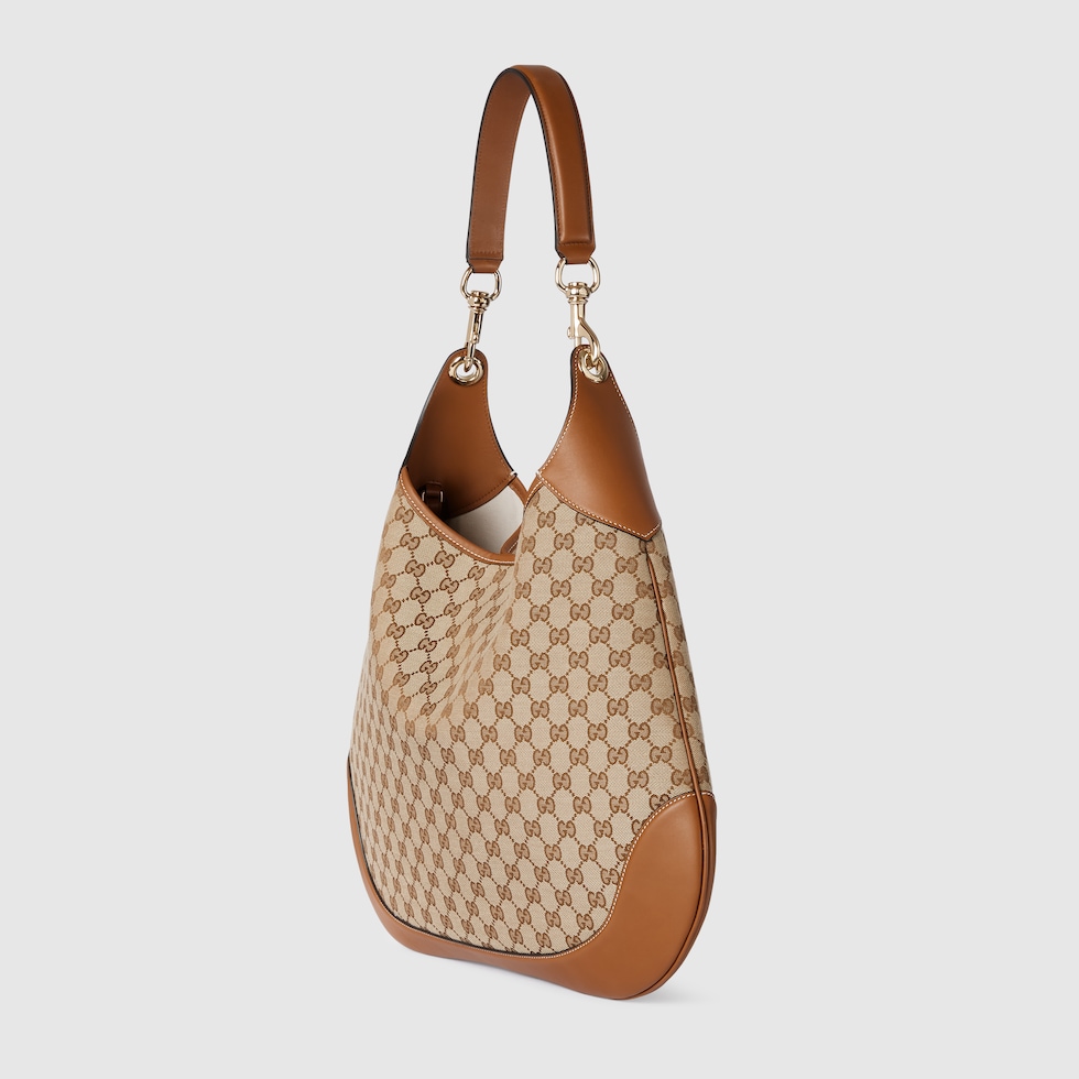 美品】GUCCI グッチ メッセンジャーバッグ ベージュ キャンバス