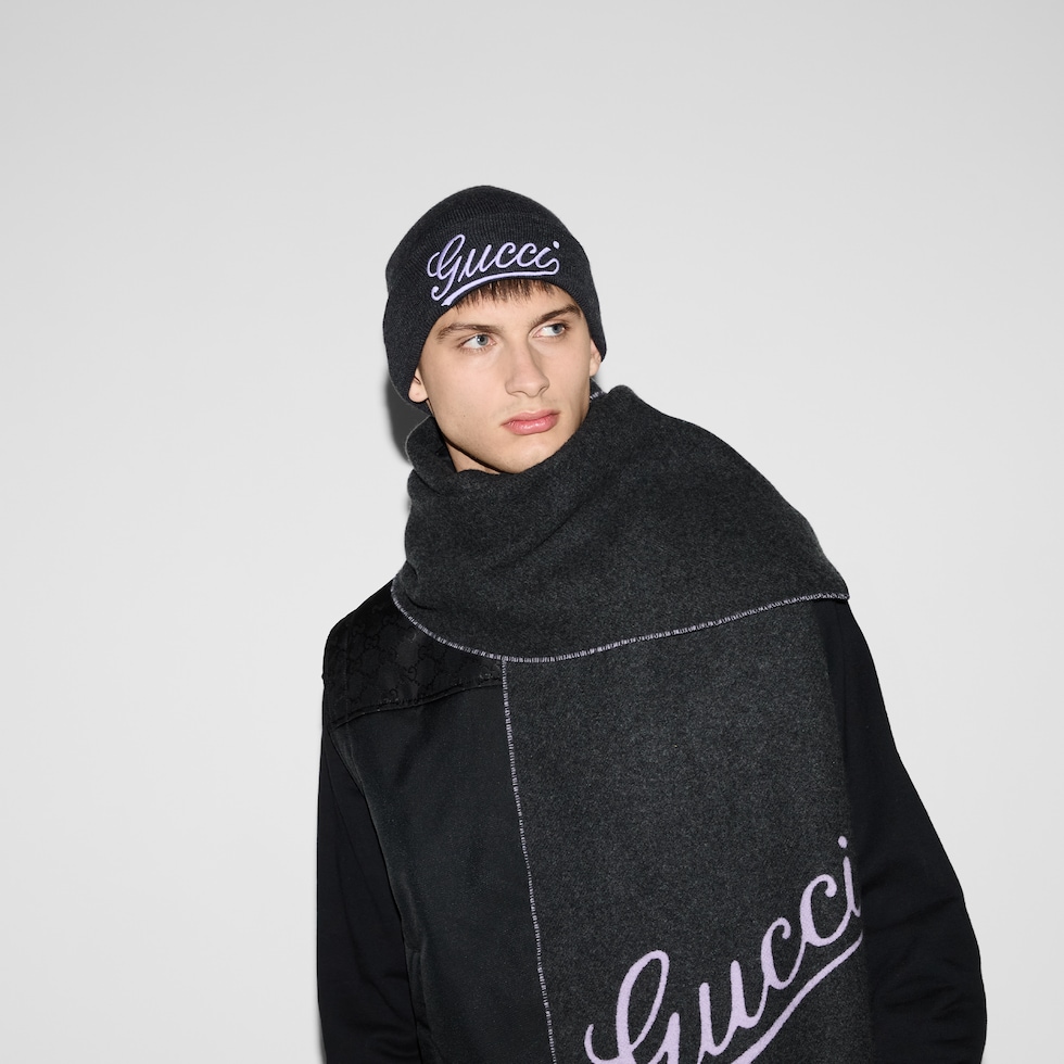 SOL for SO 】GuruGuru Embroidery beanie
