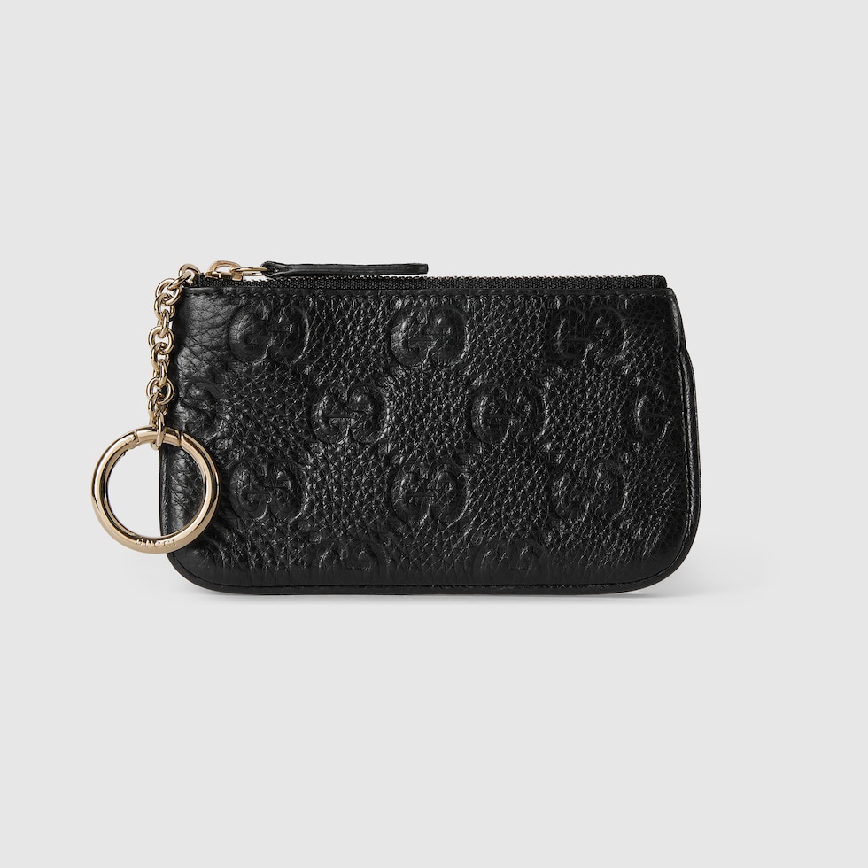 GUCCI GGパターン レザーキーケース - メルカリ