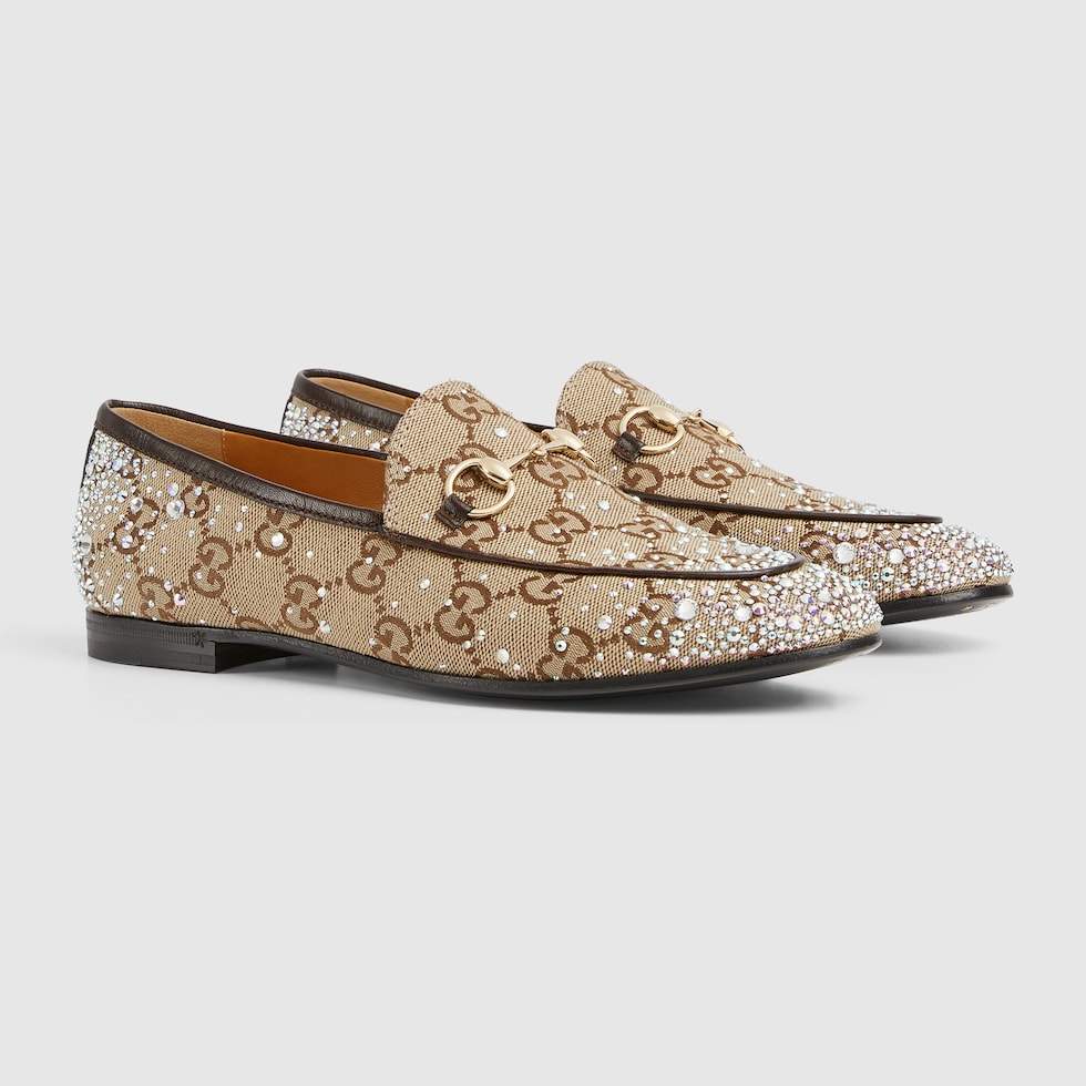 Gucci jordaan floral jacquard loafer cheap