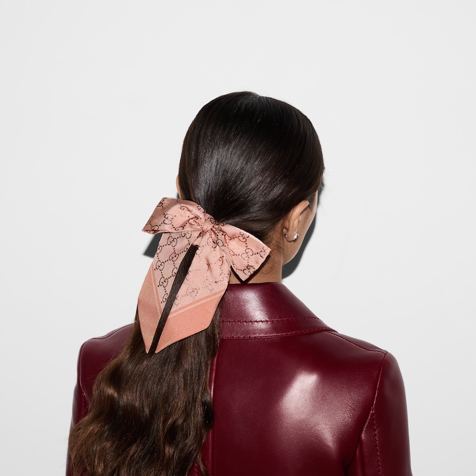 ☆GLOWNY☆ PROVINCE EYELET SCRUNCHIE 5 COLORS PROVINCE EYELET SCRUNCHIE (VANILLA BLOOM) - GLOWNY