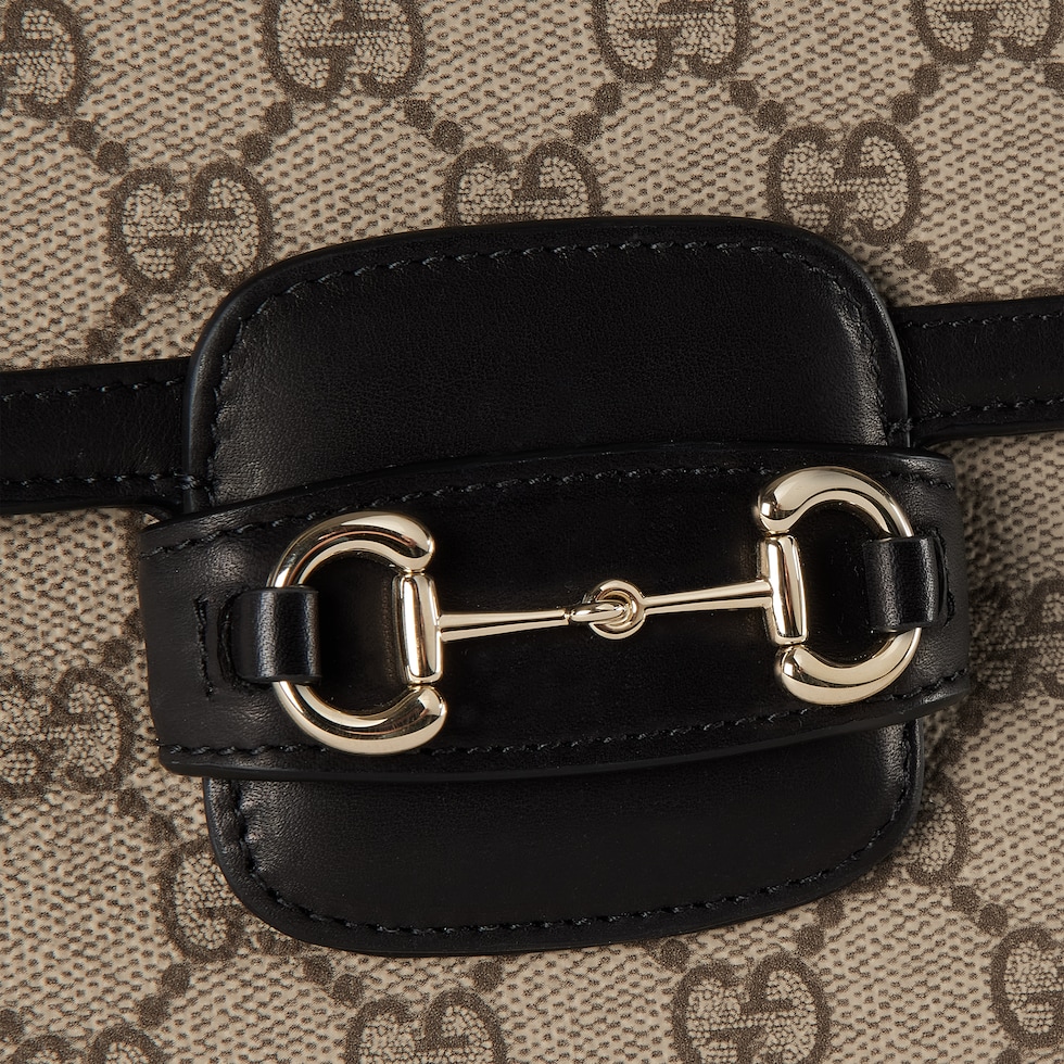 Gucci Red Leaf Soft Leather 1921 Collection Horsebit Chain