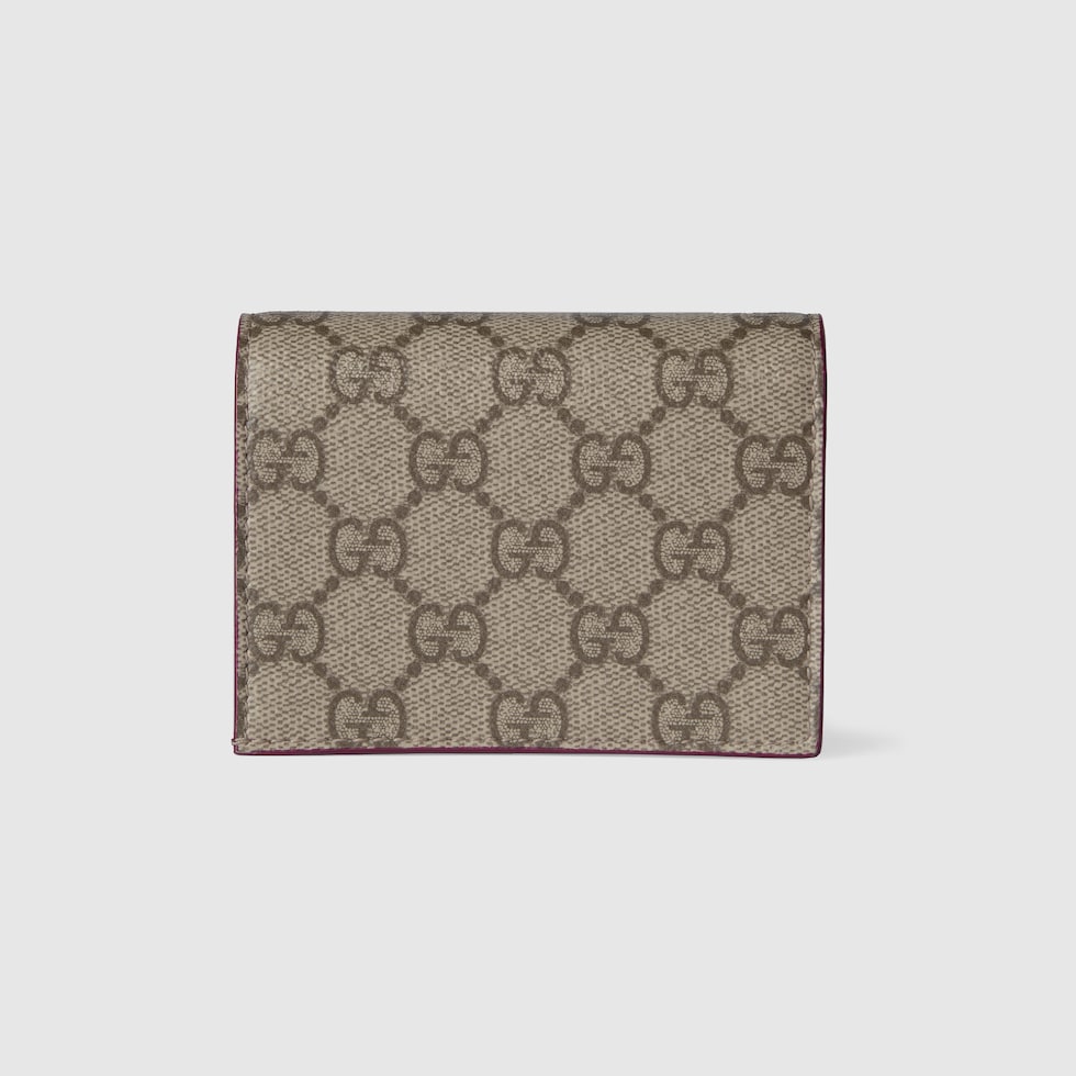 【GUCCI】オウル/ドッグ ディテール付き GG ミニウォレット GUCCI】オウル/ドッグ ディテール付き GG ミニウォレット (GUCCI