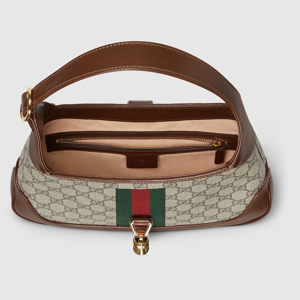 Borsa hobo Jackie 1961 misura piccola in tessuto GG Supreme | GUCCI® Italia