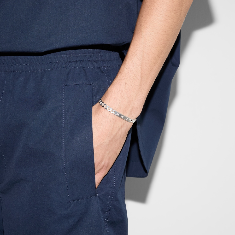 Gucci Signature bracelet with GG tag in 925 sterling silver