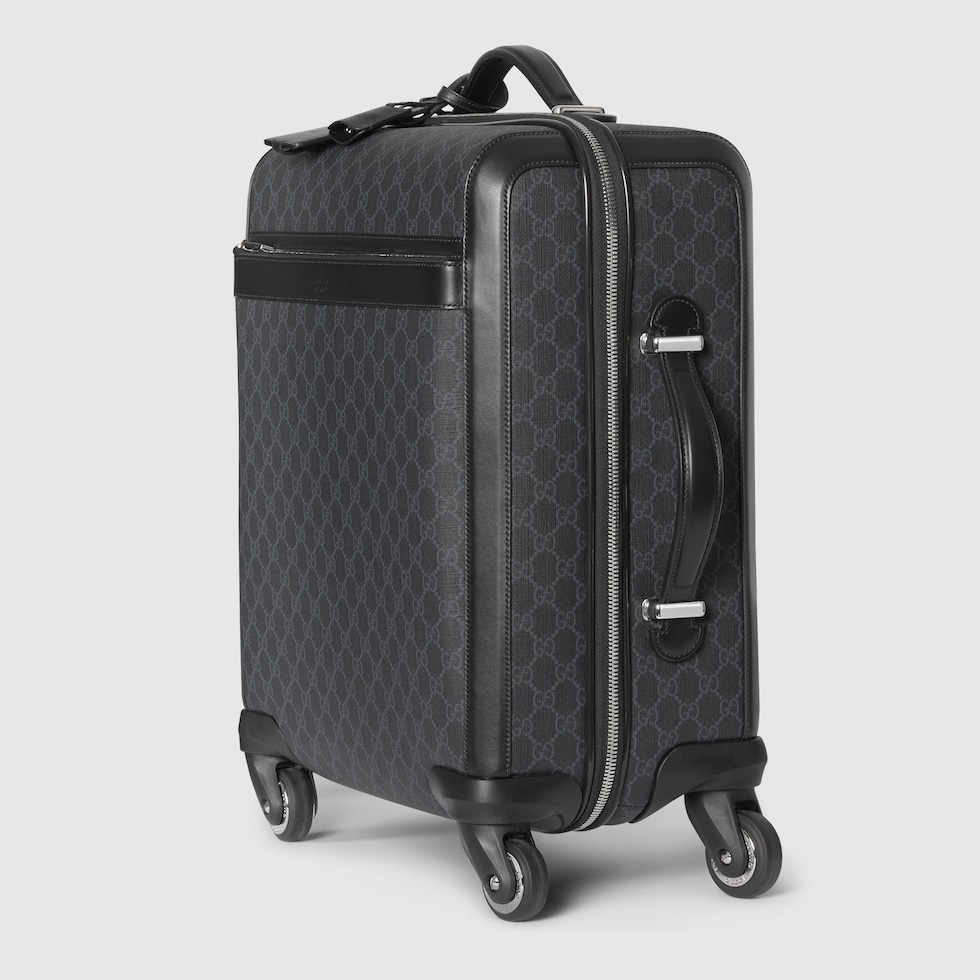 GG Black cabin trolley in black Supreme | GUCCI® US