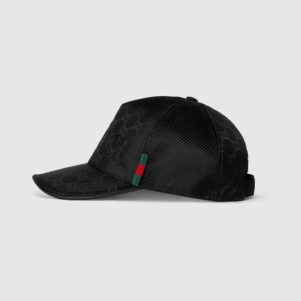 GUCCI グッチ モノグラムキャップ ブラック グッチ 小物オリジナルGGキャンバス ベースボール キャップ | GUCCI® JP