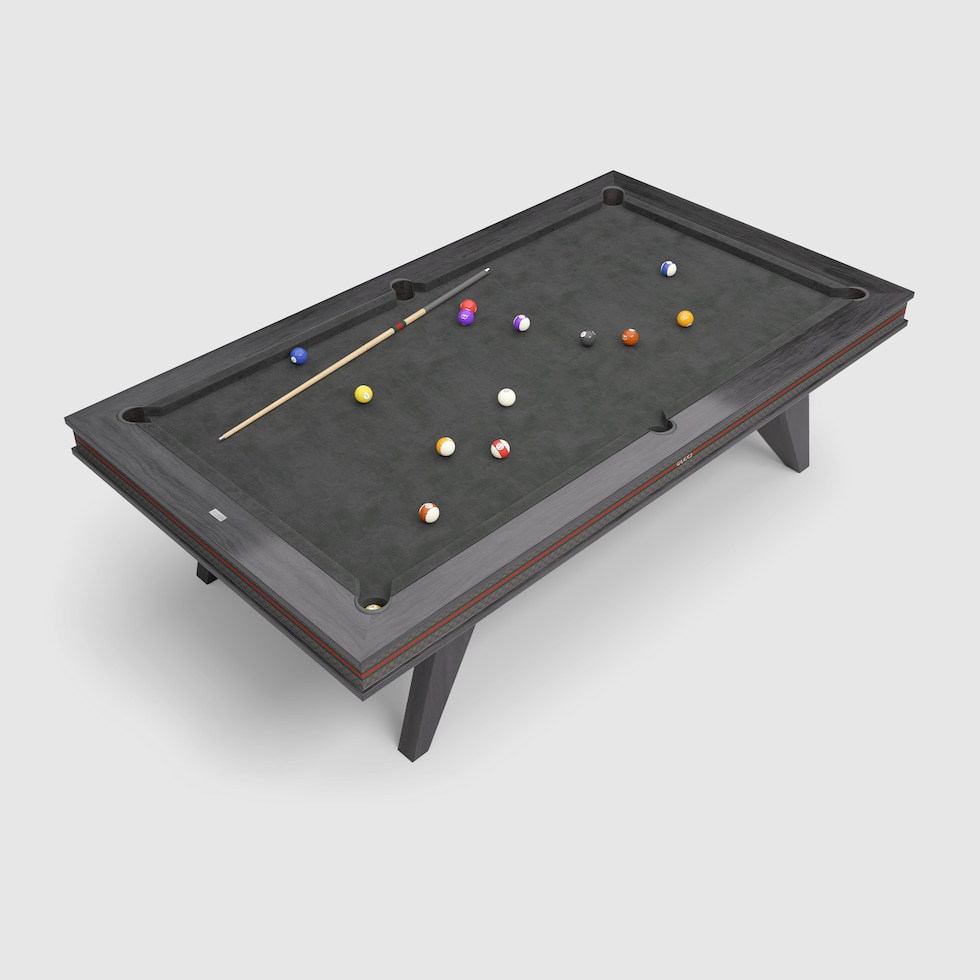Pool table in grey and black GG Supreme | GUCCI® Canada