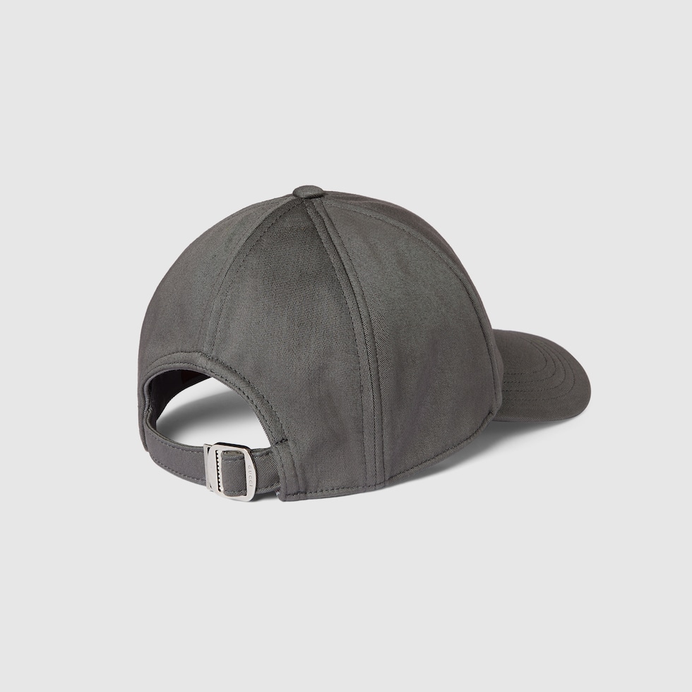 【GUCCI】Embroidered cotton baseball hat Cotton baseball hat with embroidery in beige | GUCCI® US