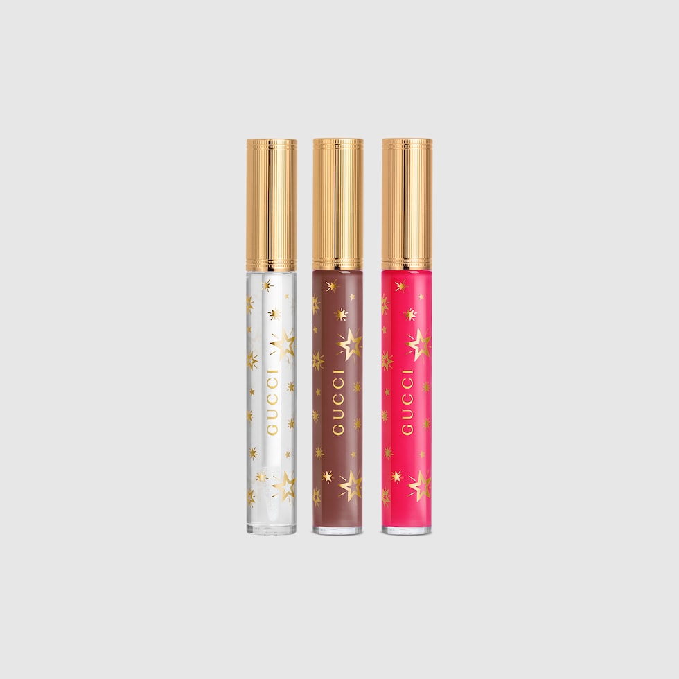 Gloss à Lèvres lip gloss trio gift set in lip gloss | GUCCI® US