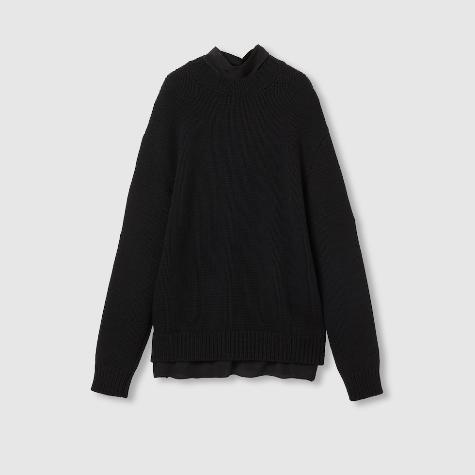 Black sweater gucci online