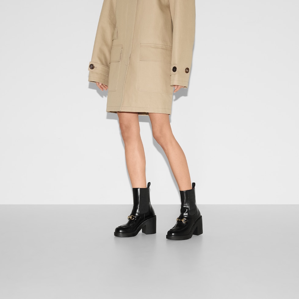 Gucci Women s Horsebit Ankle Boot