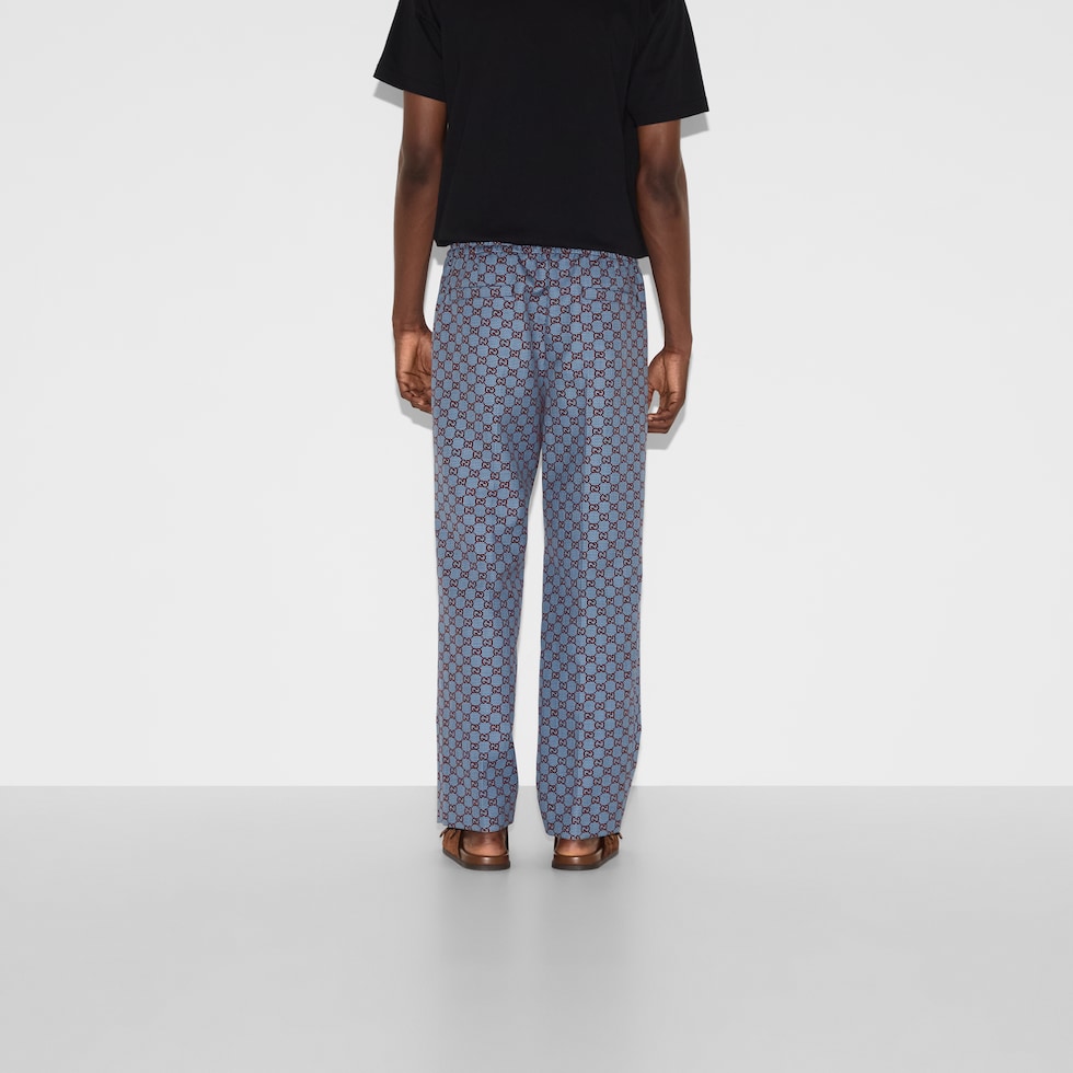 GUCCI グッチ スラックス 黄 42(M位) 4103625A0127 二子玉) GUCCI グッチ 未使用 Pants With Stud Embroidery