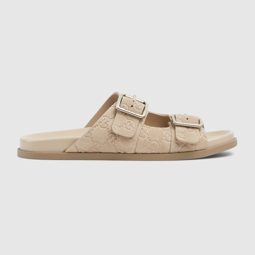 グッチGUCCI エナメルGGロゴサンダル 黒36（23位） | DCブランド