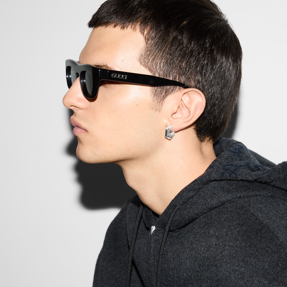 累積売上総額第１位【GUCCI★グッチ】EARRINGS WITH G Crystal Double G earrings in clear | GUCCI® US