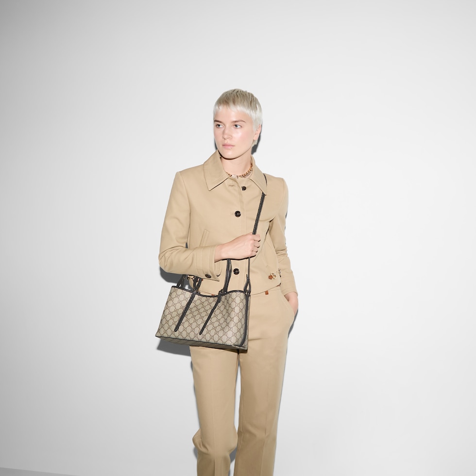 ハンドバッグ HANDBAGS GUCCI BEIGE Gucci Shoulder bag Handbag Beige Pink GG Canvas Crossbody