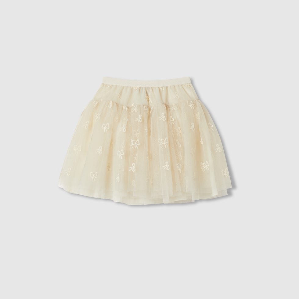Ameri（アメリ）の「UND GYPSUM ART TULLE SKIRT（スカート