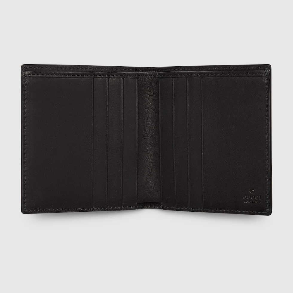GUCCI GGパターン 二つ折り財布 ブラック 821206_FAD6M_1000_001_080_0000