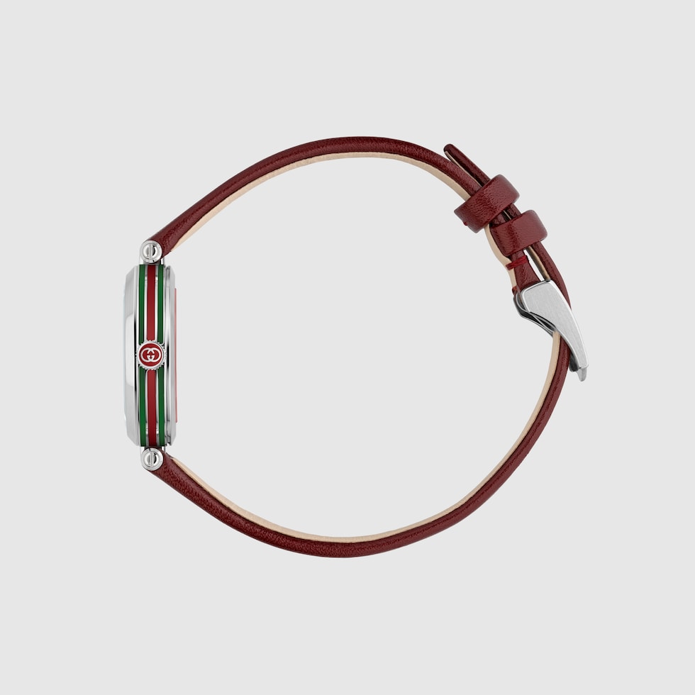 モデル 2000〕ウォッチ 24 mm ・レッド レザー | GUCCI公式