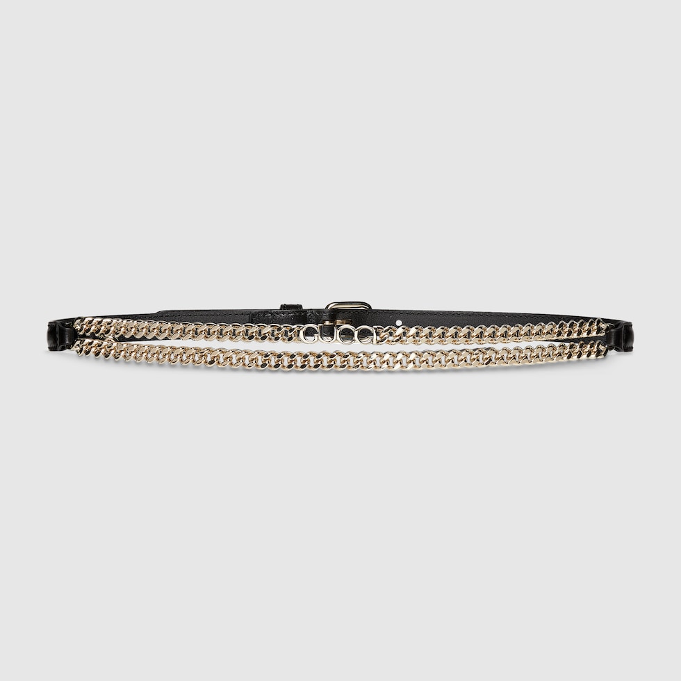 Chain belt gucci online