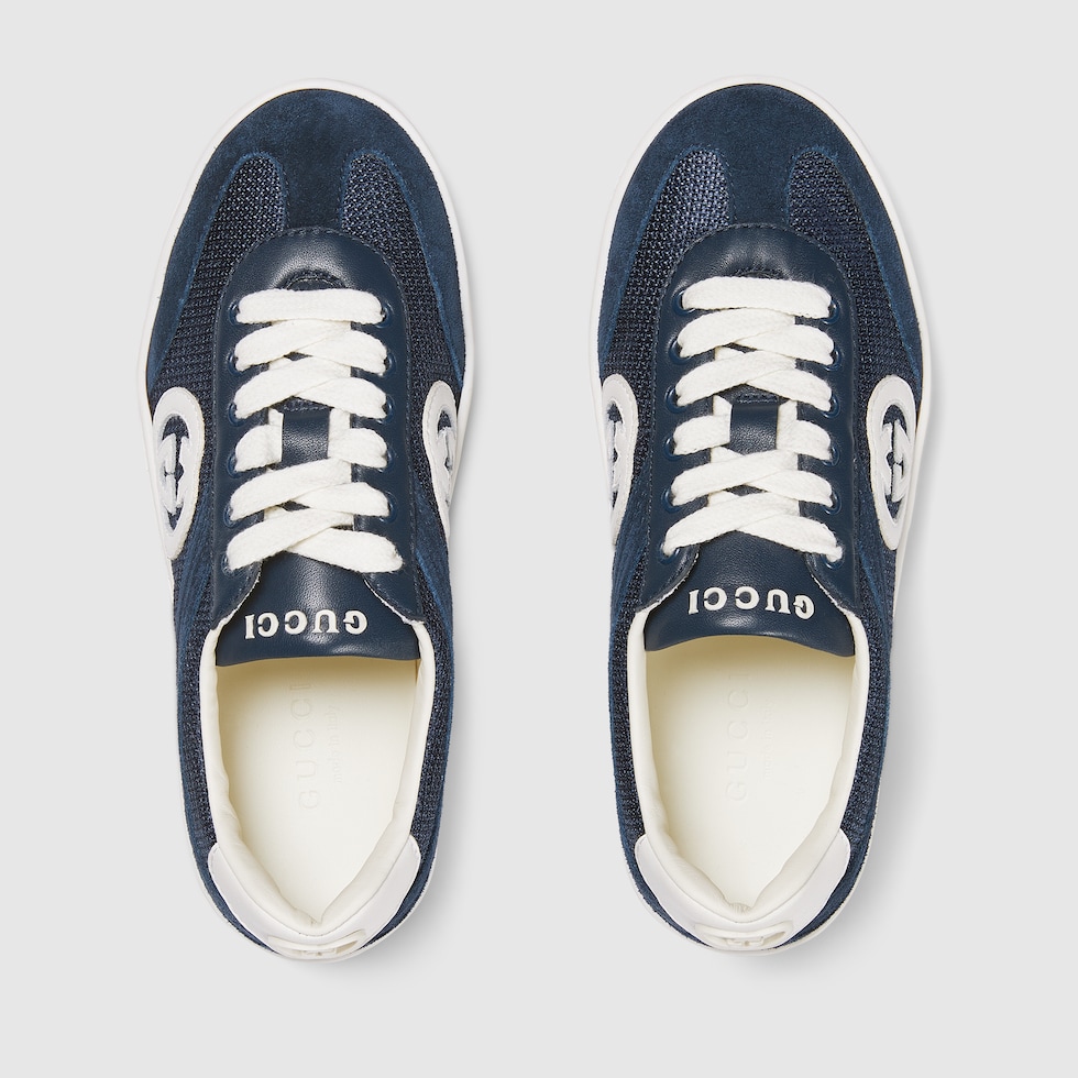 【関税＆送料込み】Gucci G75 Sneakers Gucci G75 Canvas & Suede Low-Top Sneakers | Saks Fifth Avenue