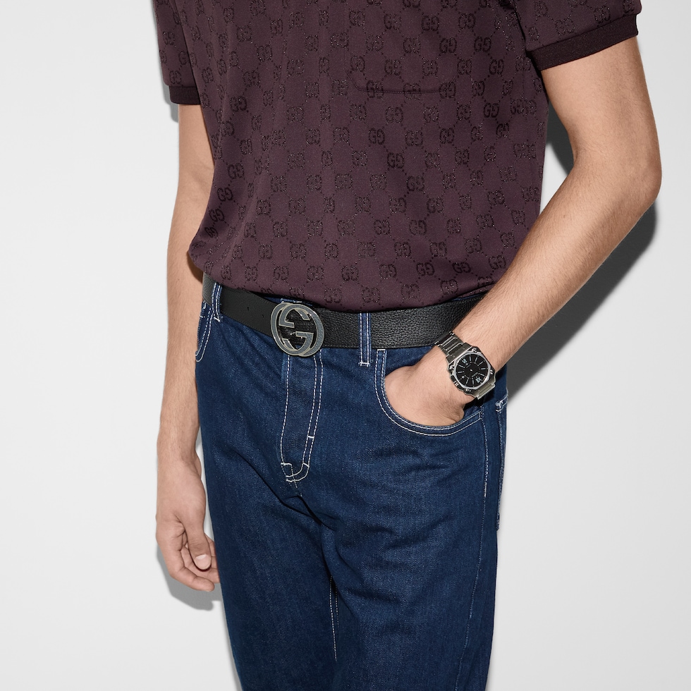 美品 GUCCI グッチ レザー リバーシブル ベルト 1_MXeIcv6.JPG