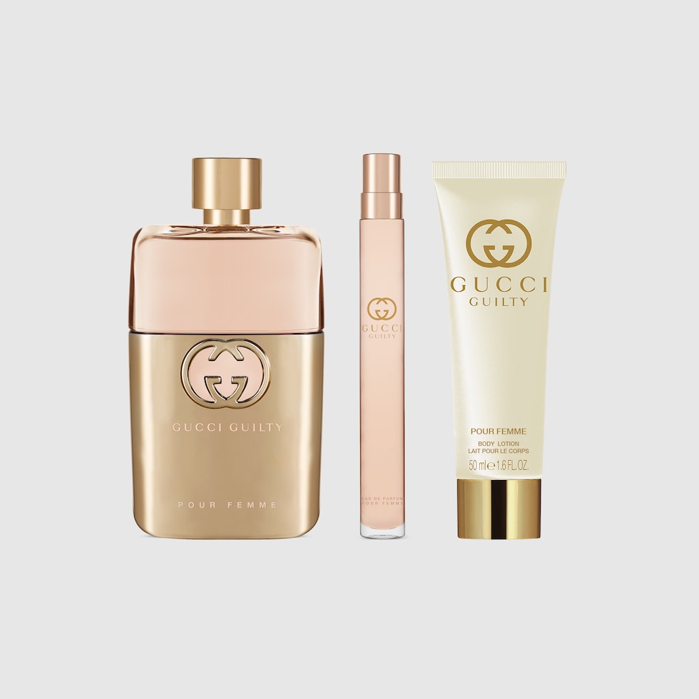 GUCCI Guilty Pour Femme Gift Box Set (EDP 50ml + Body Lotion