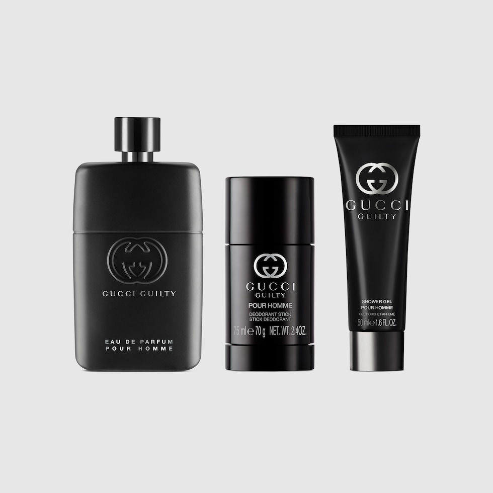 Gucci guilty 90ml gift set on sale